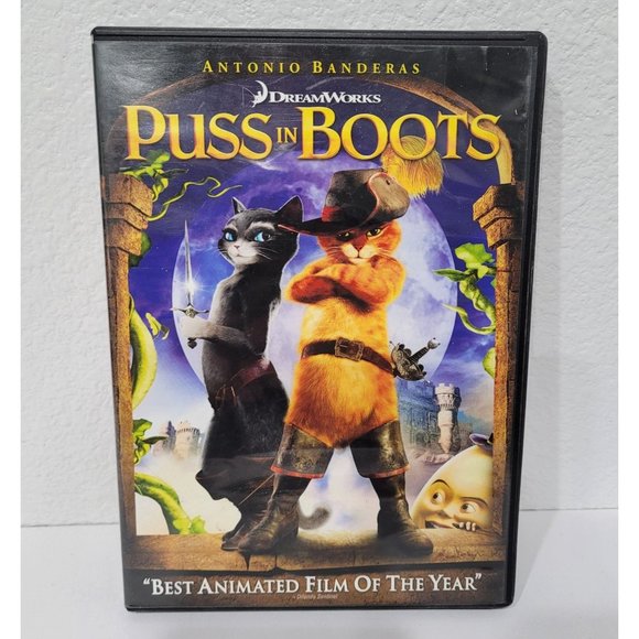Puss in Boots 2011 Widescreen Animated DVD - Picture 1 of 4